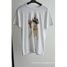 Herren-Mode-Design bedrucktes Baumwoll-T-Shirt für den Sommer